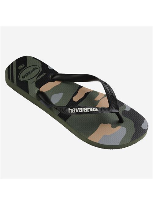 Infradito uomo colore verde camuflage HAVAIANAS | TOP CAMUGREEN OLIVE